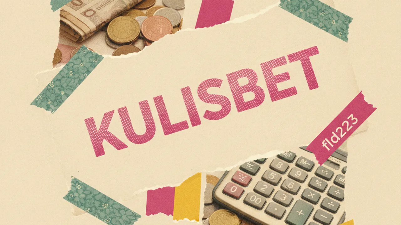 Banknot, bozuk para ve hesap makinesi kolajı